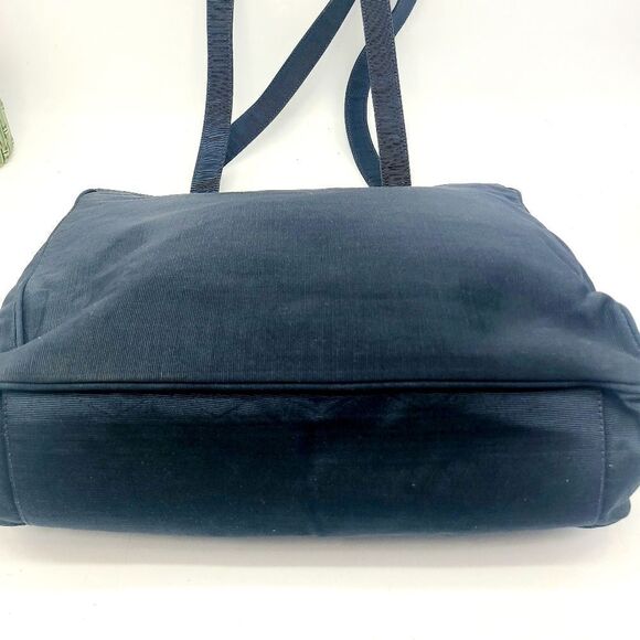 Fendi Canvas Leather Tote Bag - Picture 4 of 8